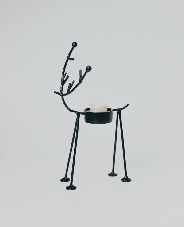 DEER CANDLE HOLDER